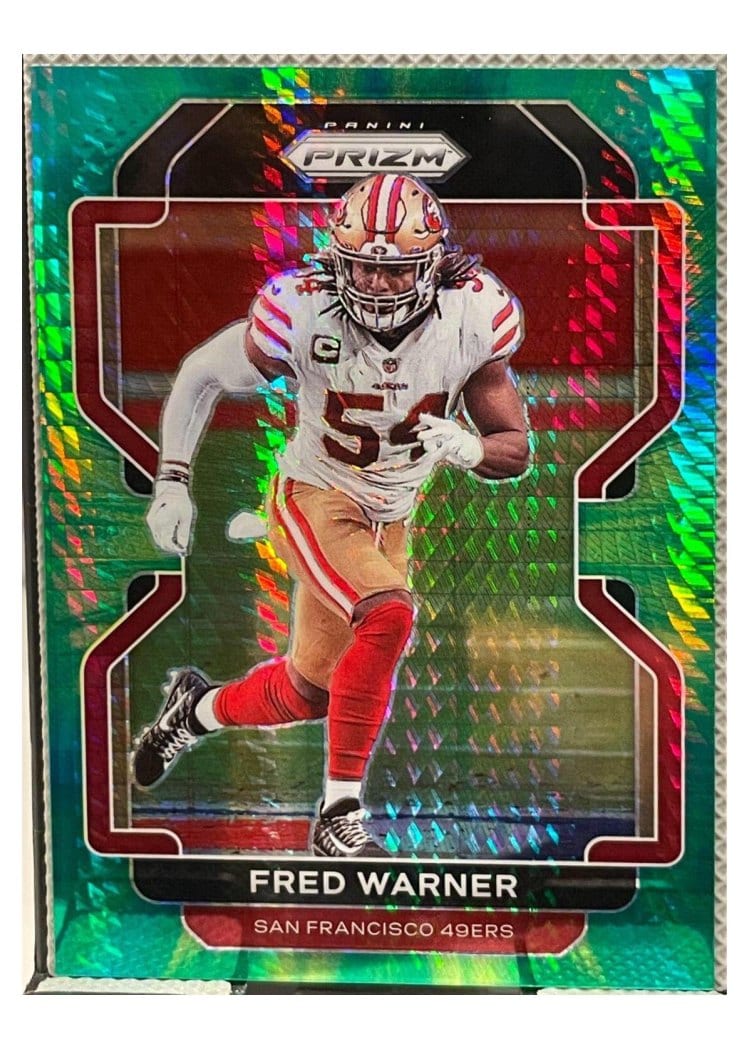 2021 Panini Prizm Base Set Fred Warner #59 card