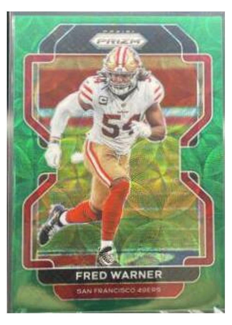 2021 Panini Prizm Base Set Fred Warner #59 card
