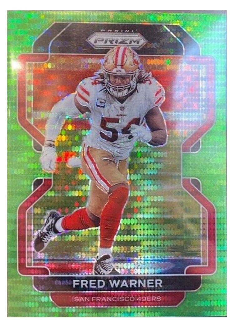 2021 Panini Prizm Base Set Fred Warner #59 card