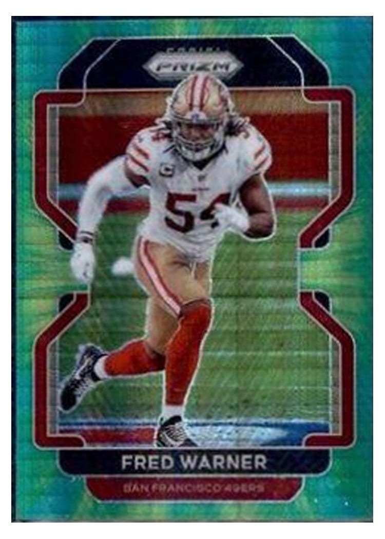 2021 Panini Prizm Base Set Fred Warner #59 card
