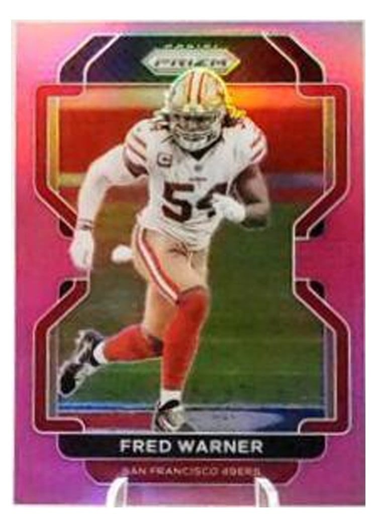 2021 Panini Prizm Base Set Fred Warner #59 card