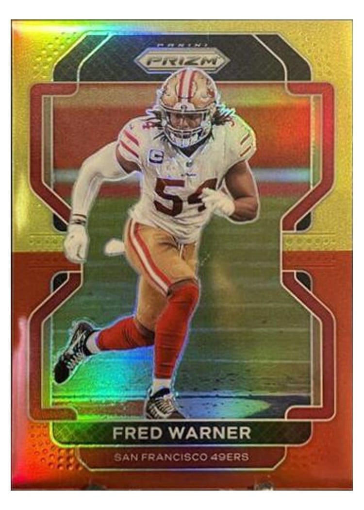 2021 Panini Prizm Base Set Fred Warner #59 card