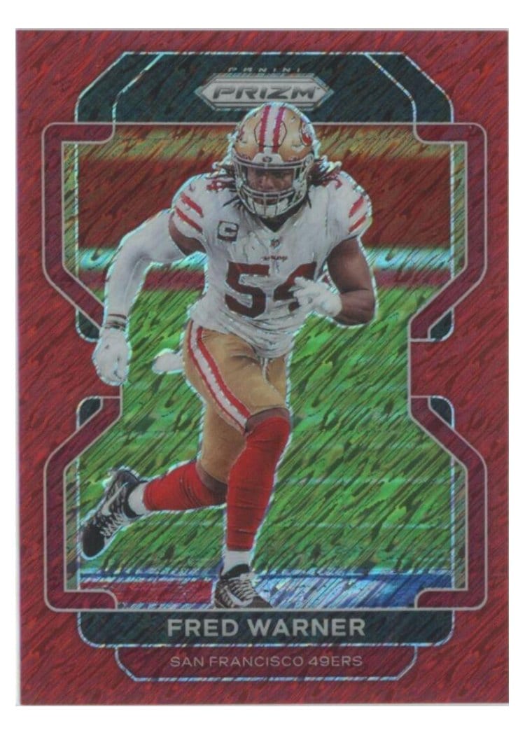 2021 Panini Prizm Base Set Fred Warner #59 card