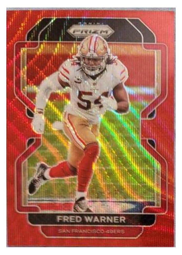 2021 Panini Prizm Base Set Fred Warner #59 card