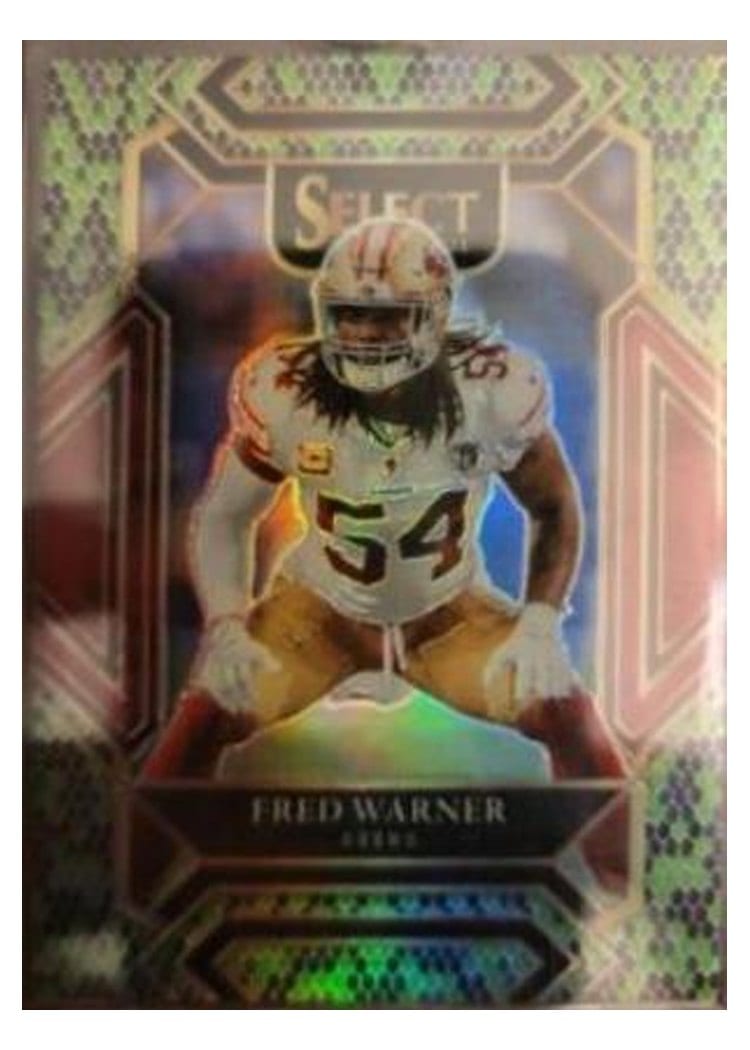 2021 Panini Select Base Set Fred Warner #231 card