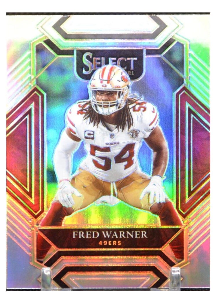 2021 Panini Select Base Set Fred Warner Silver #231 card
