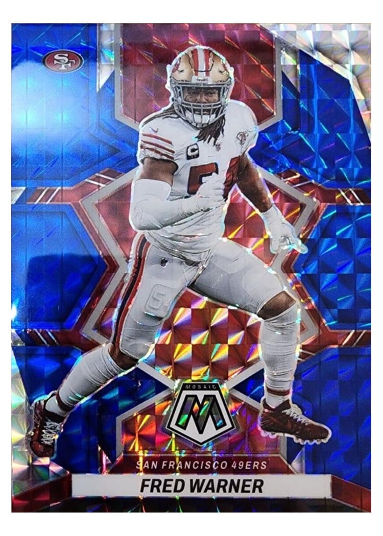 2022 Panini Mosaic Base Set Fred Warner #222 card