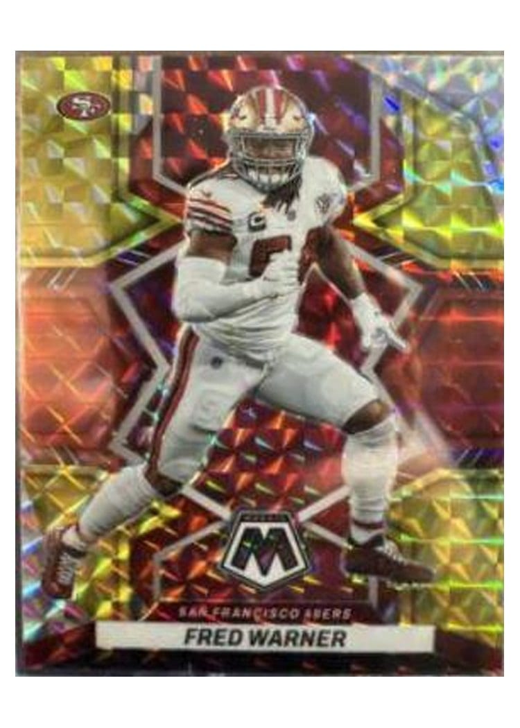 2022 Panini Mosaic Base Set Fred Warner #222 card