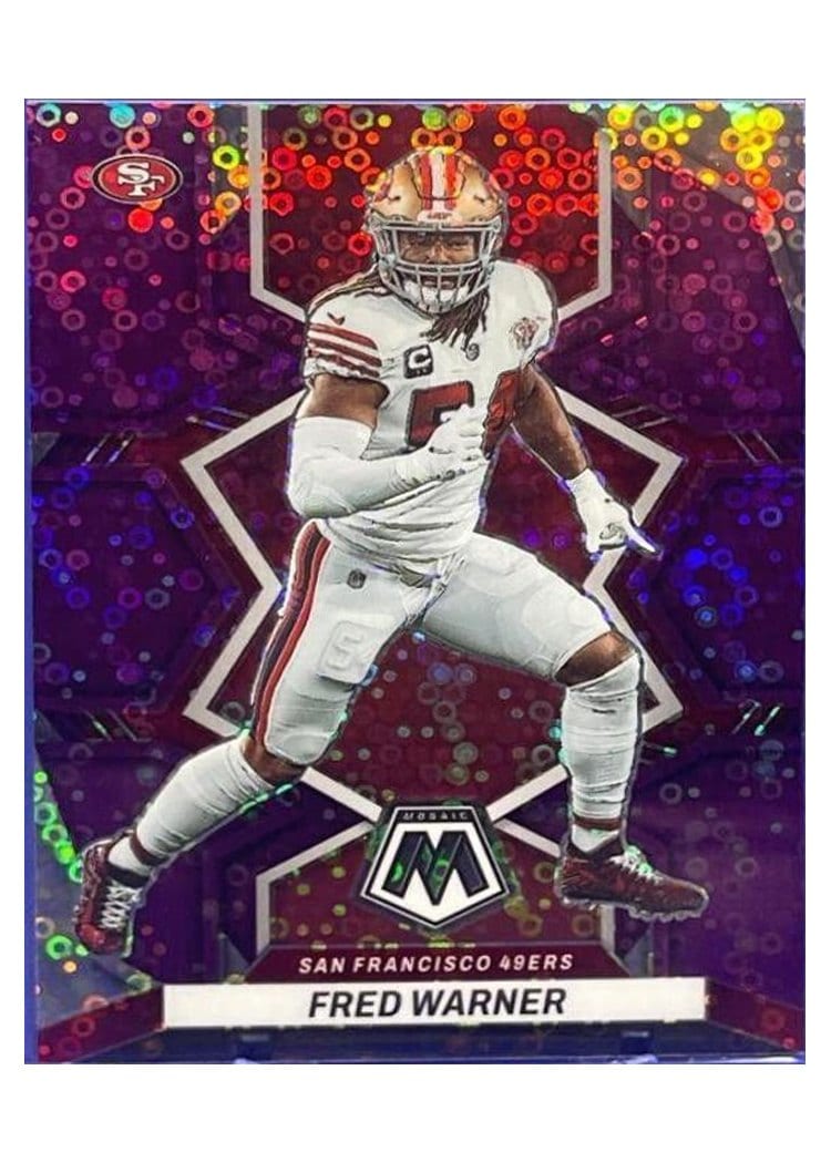 2022 Panini Mosaic Base Set Fred Warner #222 card