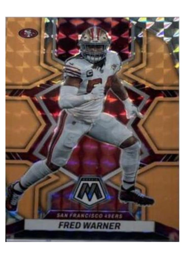 2022 Panini Mosaic Base Set Fred Warner #222 card