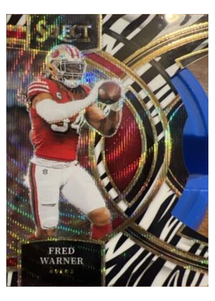2023 Panini Select Base Set Fred Warner #195 card