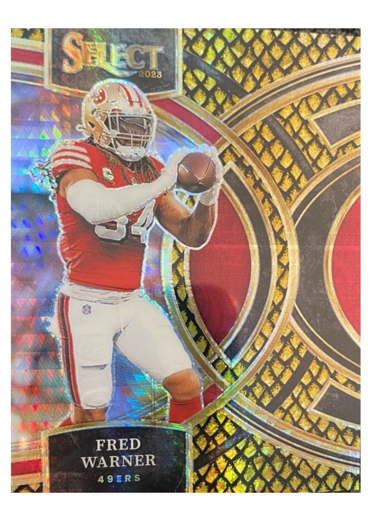 2023 Panini Select Base Set Fred Warner #195 card