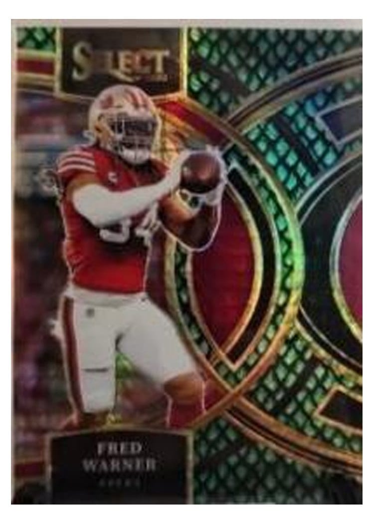2023 Panini Select Base Set Fred Warner #195 card