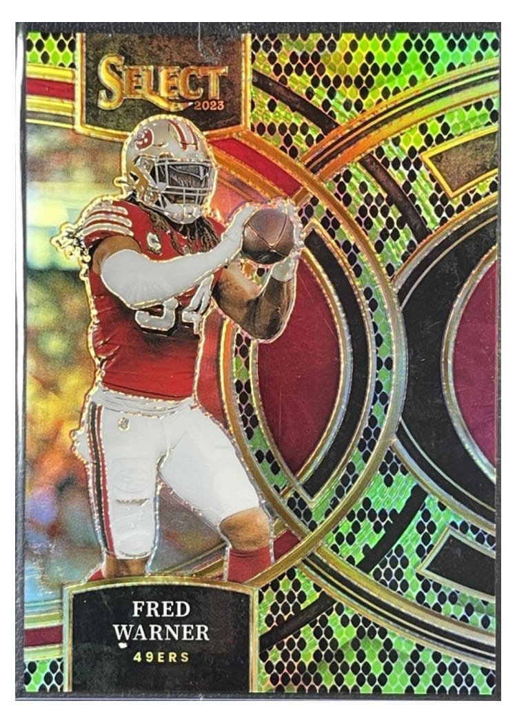 2023 Panini Select Base Set Fred Warner #195 card