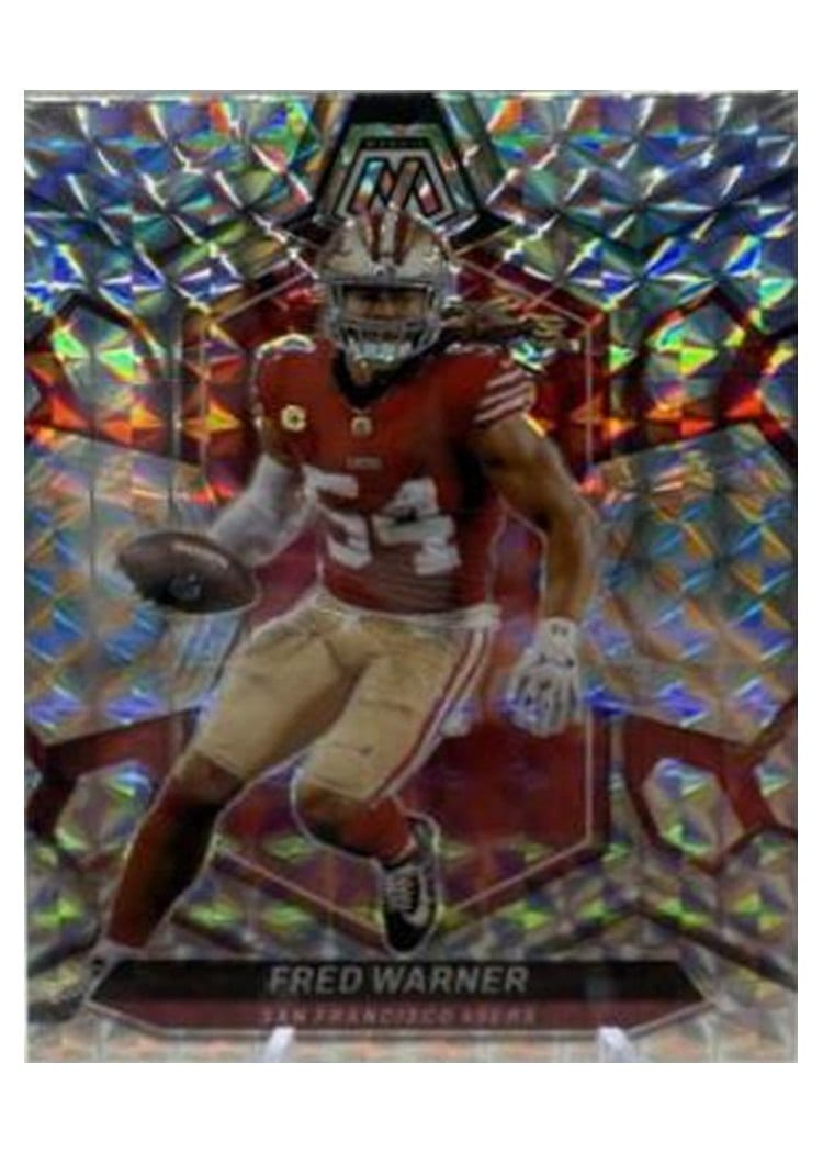 2024 Panini Mosaic Base Set Fred Warner Mosaic #196 card
