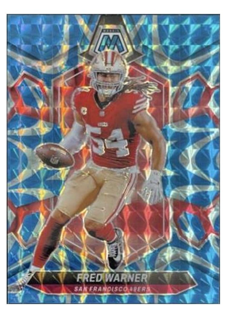 2024 Panini Mosaic Base Set Fred Warner #196 card