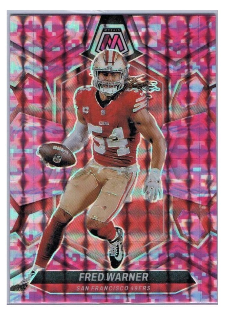 2024 Panini Mosaic Base Set Fred Warner #196 card