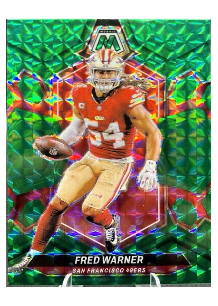 2024 Panini Mosaic Base Set Fred Warner #196 card