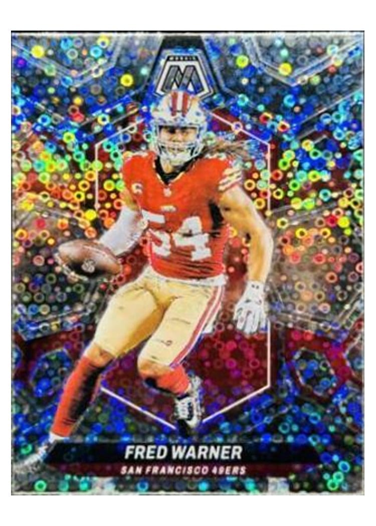 2024 Panini Mosaic Base Set Fred Warner #196 card