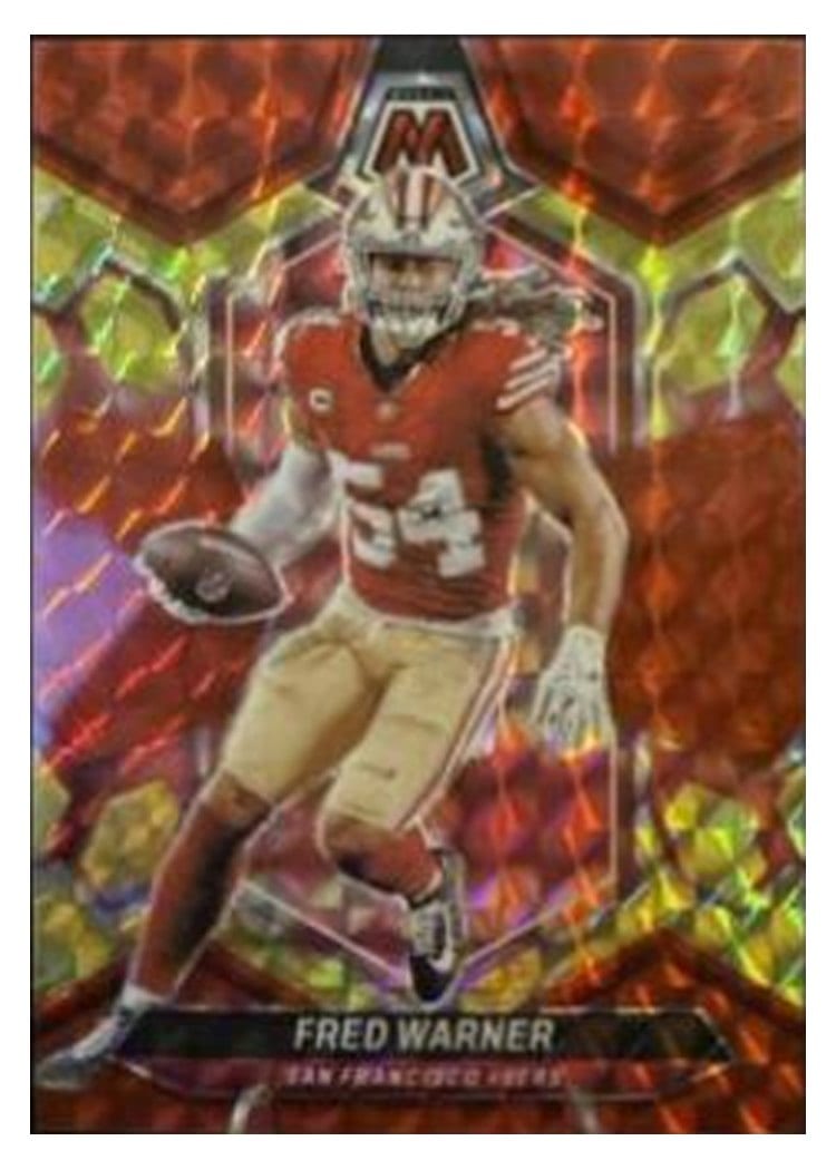 2024 Panini Mosaic Base Set Fred Warner #196 card