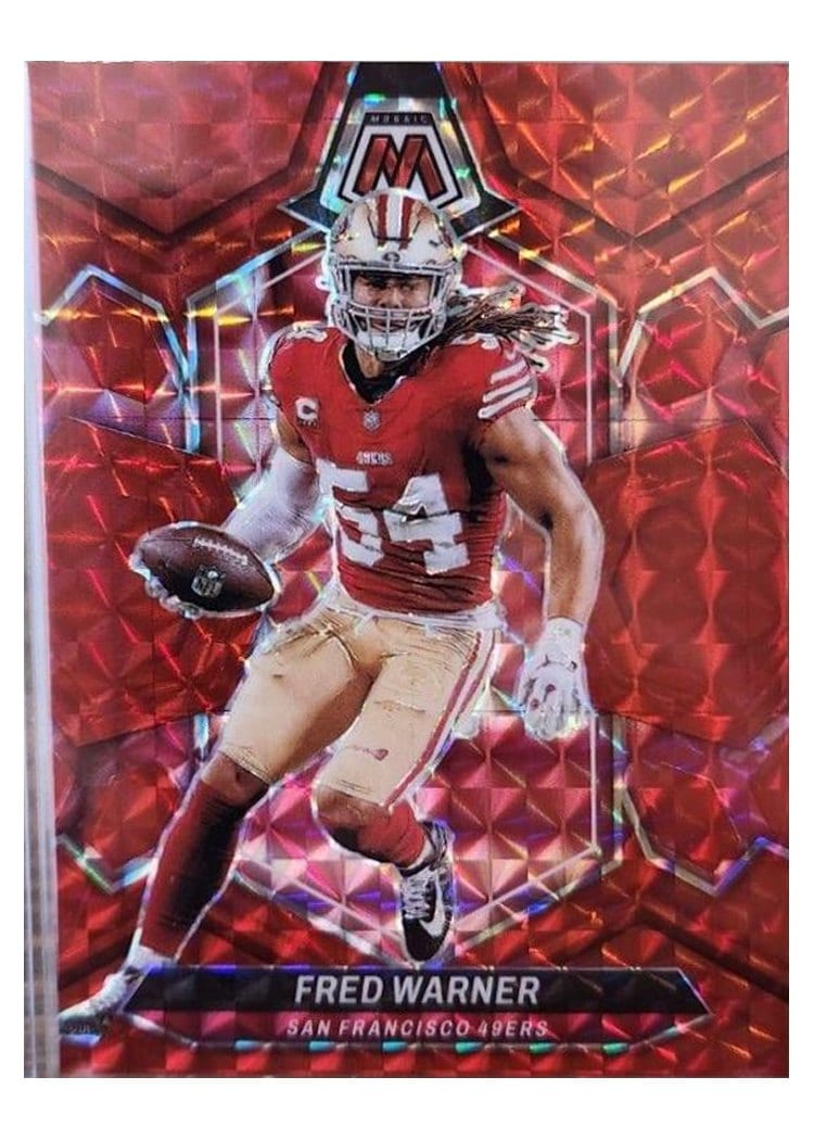 2024 Panini Mosaic Base Set Fred Warner #196 card