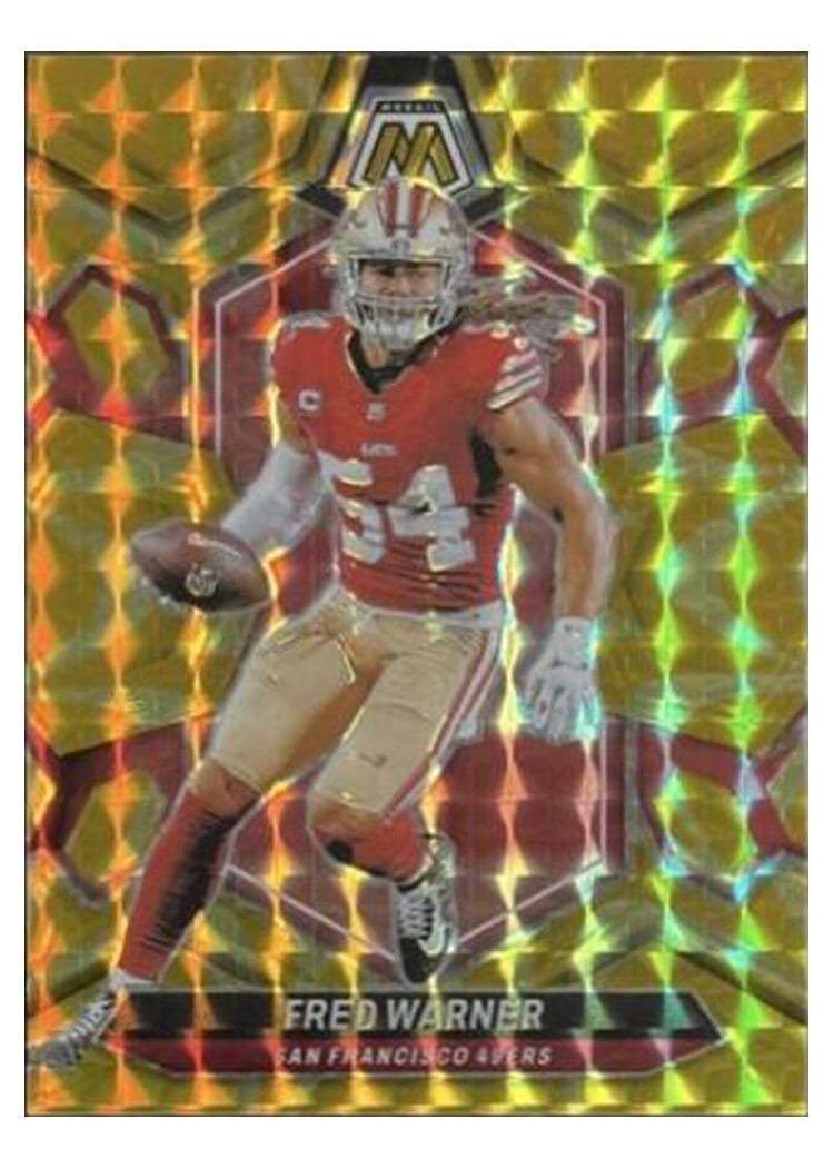 2024 Panini Mosaic Base Set Fred Warner #196 card