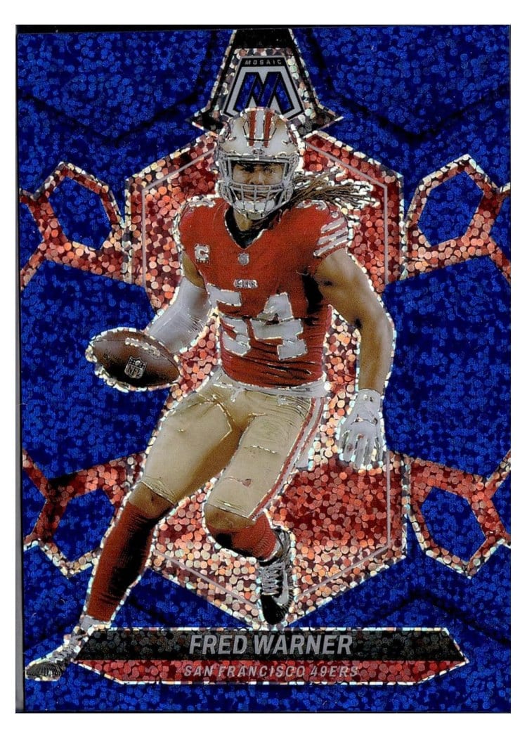 2024 Panini Mosaic Base Set Fred Warner #196 card