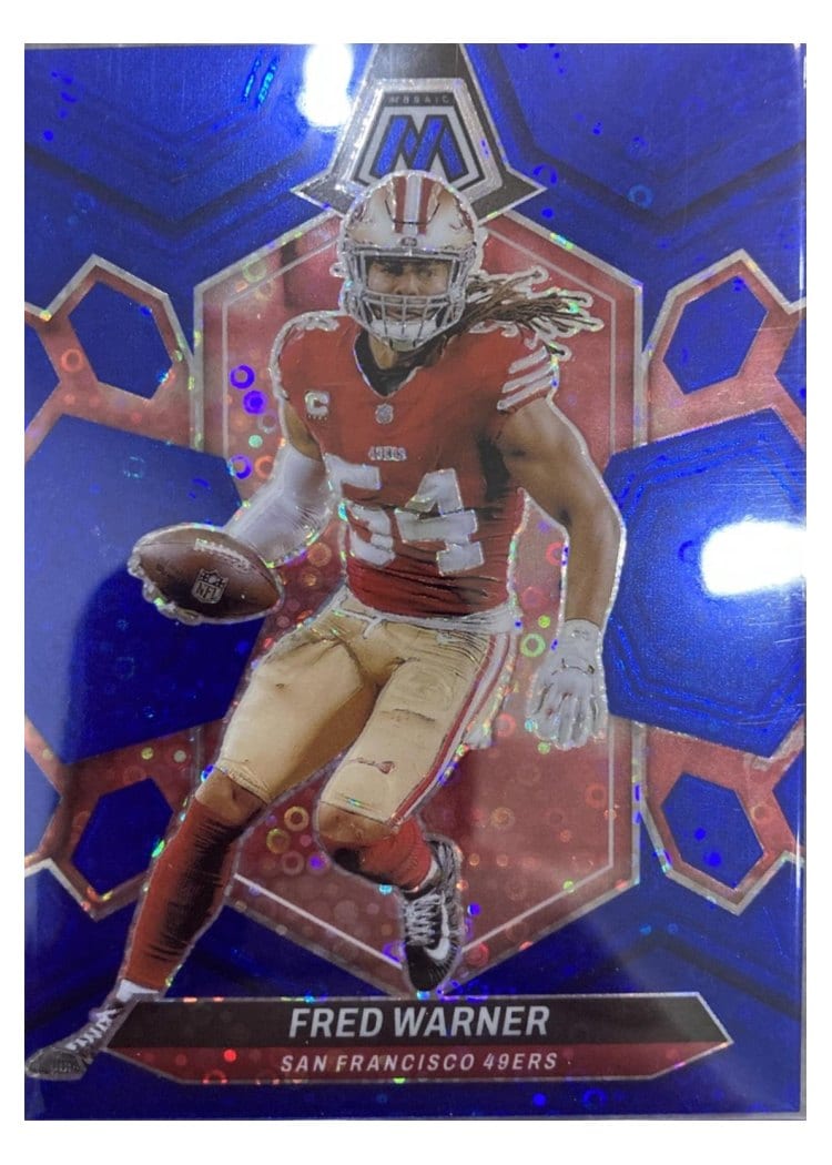 2024 Panini Mosaic Base Set Fred Warner #196 card