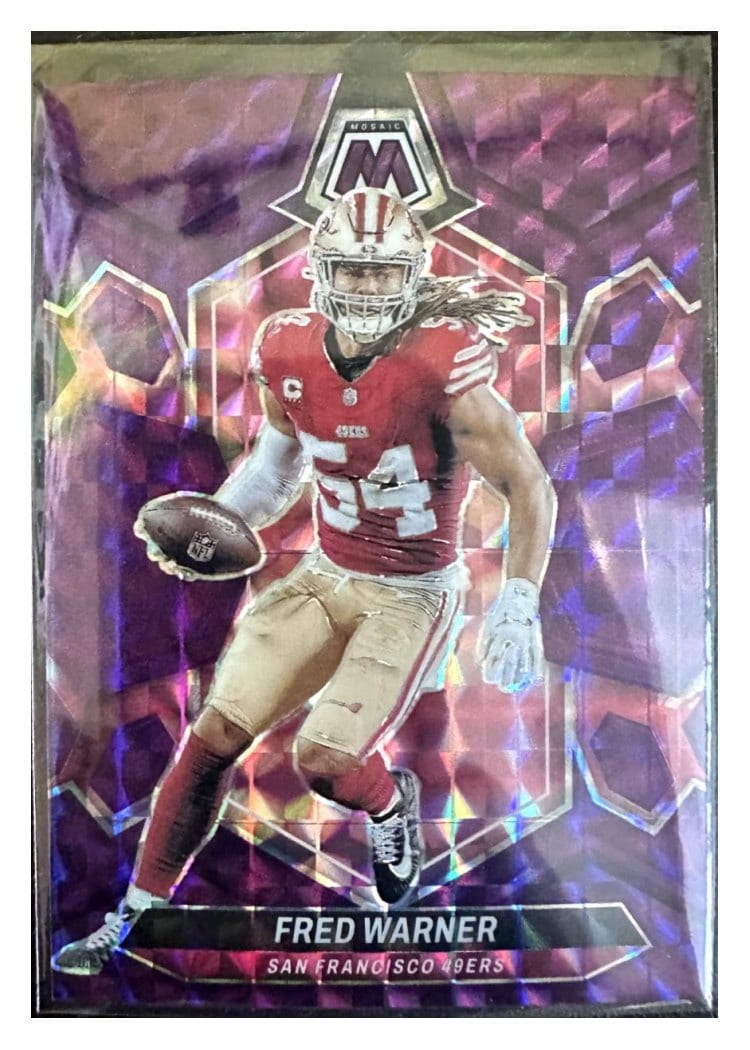 2024 Panini Mosaic Base Set Fred Warner #196 card