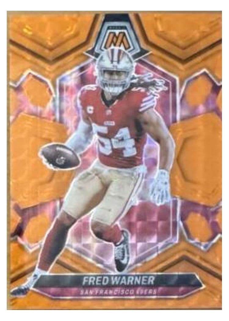 2024 Panini Mosaic Base Set Fred Warner #196 card