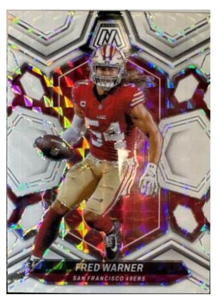 2024 Panini Mosaic Base Set Fred Warner #196 card