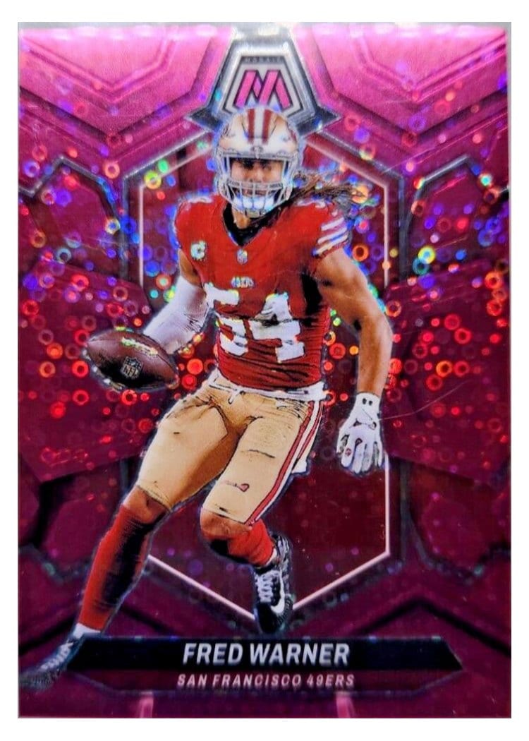 2024 Panini Mosaic Base Set Fred Warner #196 card