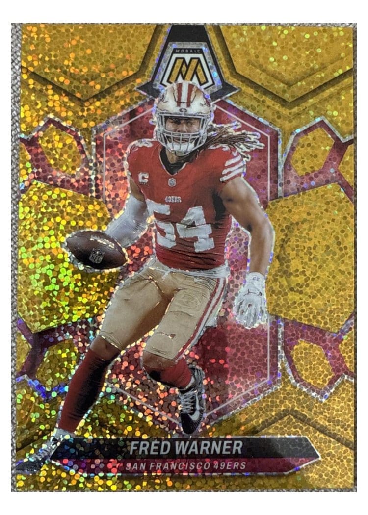 2024 Panini Mosaic Base Set Fred Warner #196 card