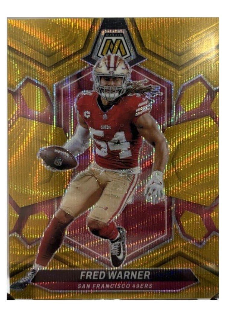 2024 Panini Mosaic Base Set Fred Warner #196 card