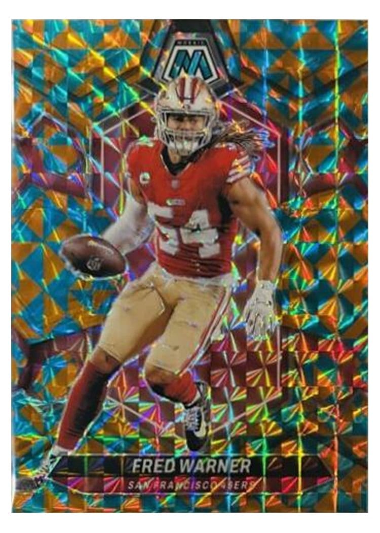 2024 Panini Mosaic Base Set Fred Warner #196 card