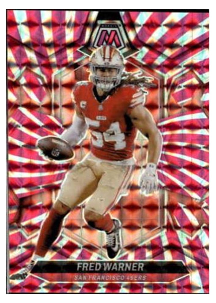 2024 Panini Mosaic Base Set Fred Warner #196 card