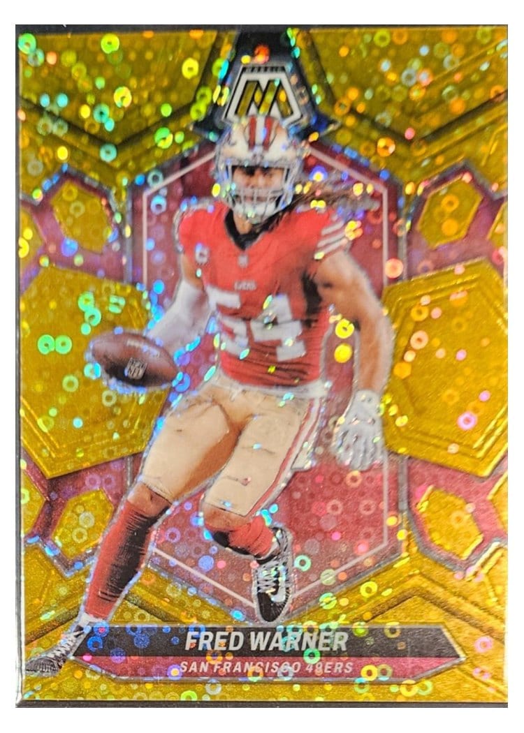 2024 Panini Mosaic Base Set Fred Warner #196 card
