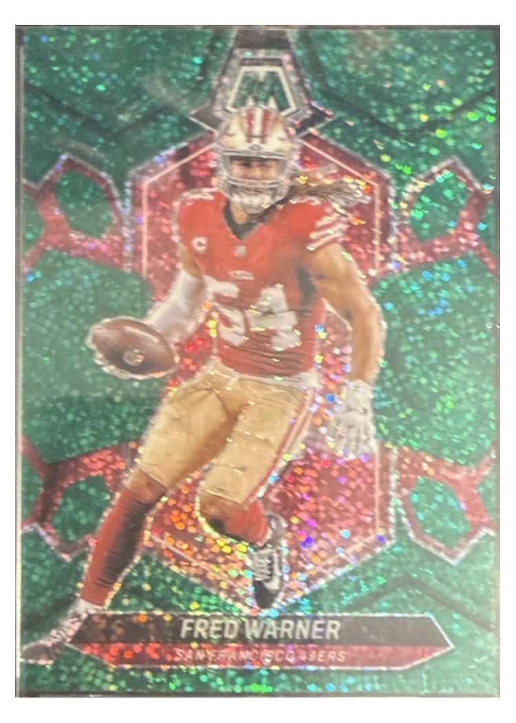 2024 Panini Mosaic Base Set Fred Warner #196 card