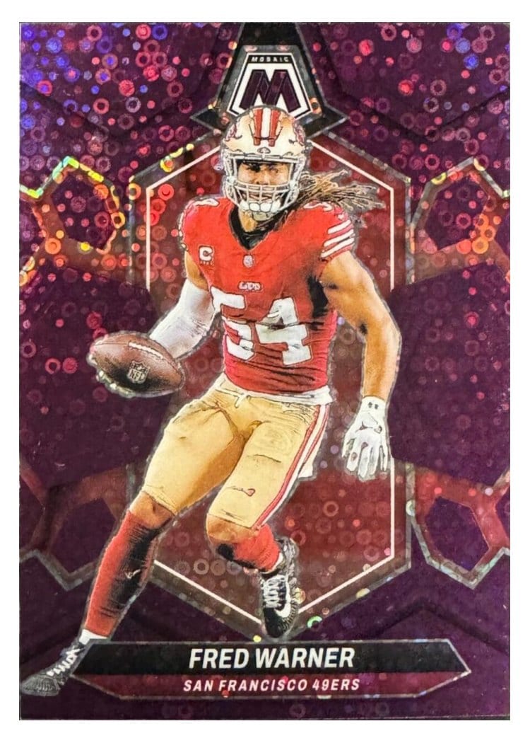 2024 Panini Mosaic Base Set Fred Warner #196 card
