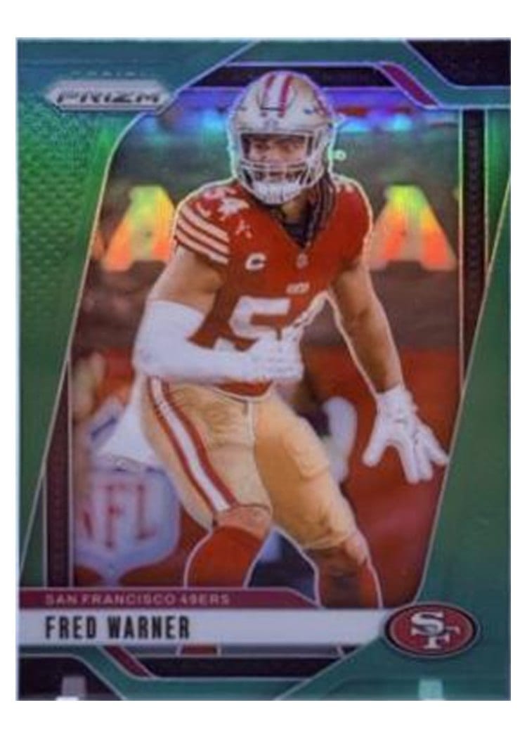 2024 Panini Prizm Base Set Fred Warner #255 card