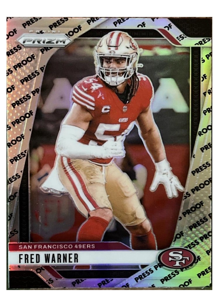 2024 Panini Prizm Base Set Fred Warner #255 card