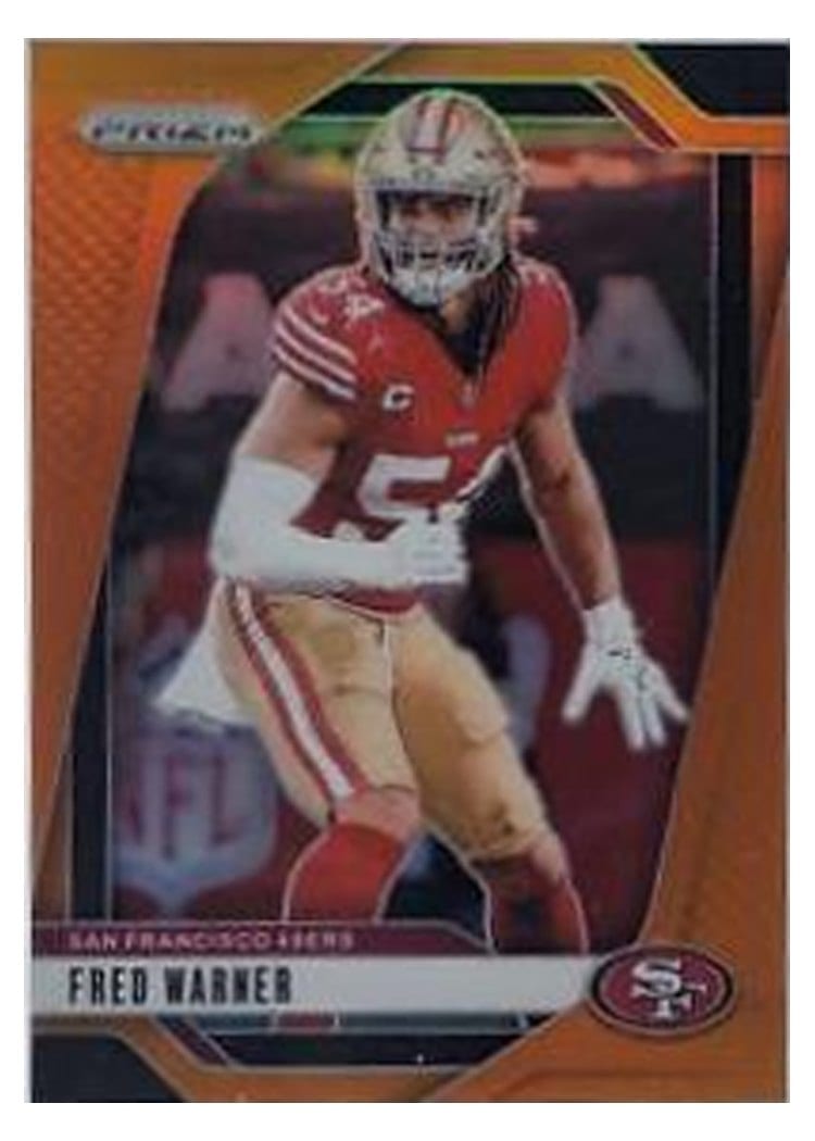 2024 Panini Prizm Base Set Fred Warner #255 card