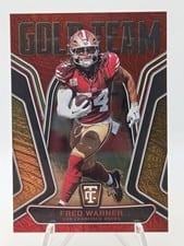 2024 Panini Totally Certified Gold Team Fred Warner #1 card