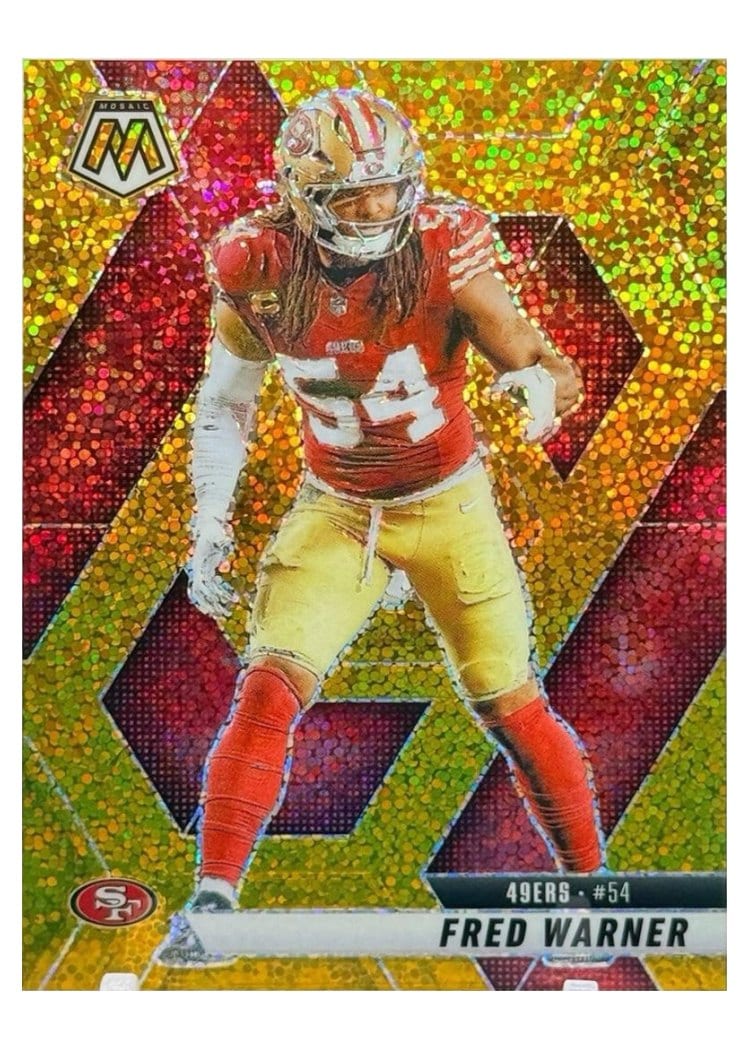 2025 Panini Mosaic Base Set Fred Warner #165 card