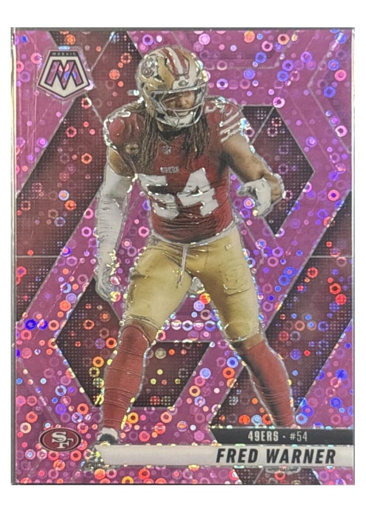 2025 Panini Mosaic Base Set Fred Warner #165 card