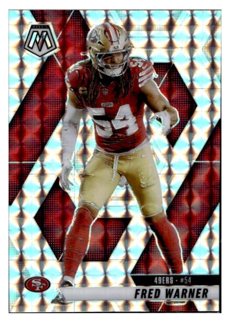 2025 Panini Mosaic Base Set Fred Warner #165 card