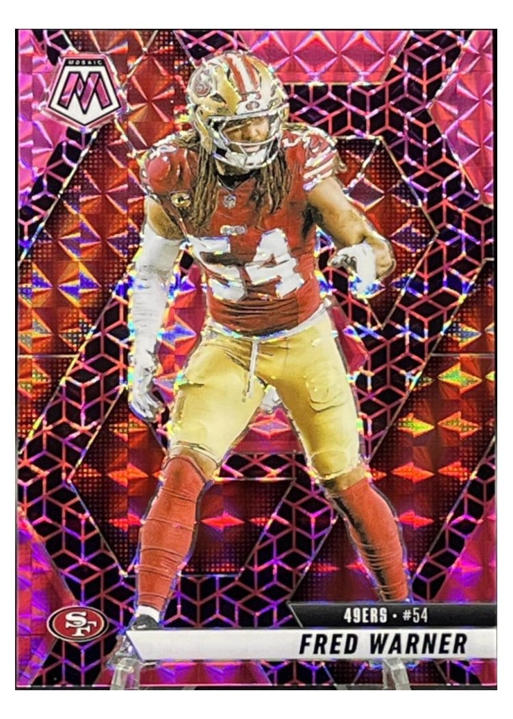 2025 Panini Mosaic Base Set Fred Warner #165 card