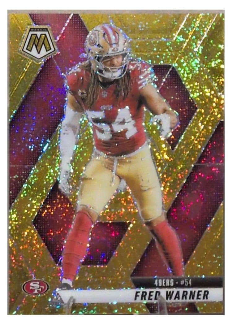 2025 Panini Mosaic Base Set Fred Warner #165 card