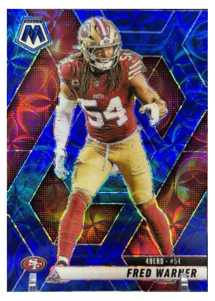 2025 Panini Mosaic Base Set Fred Warner #165 card