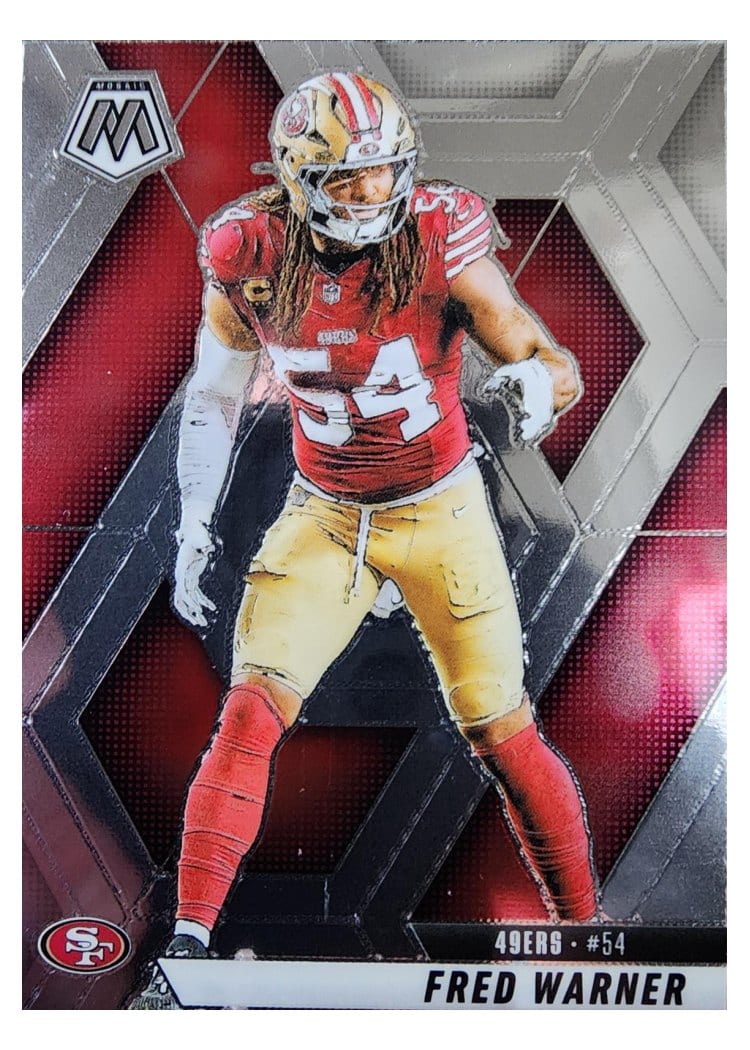2025 Panini Mosaic Base Set Fred Warner #165 card
